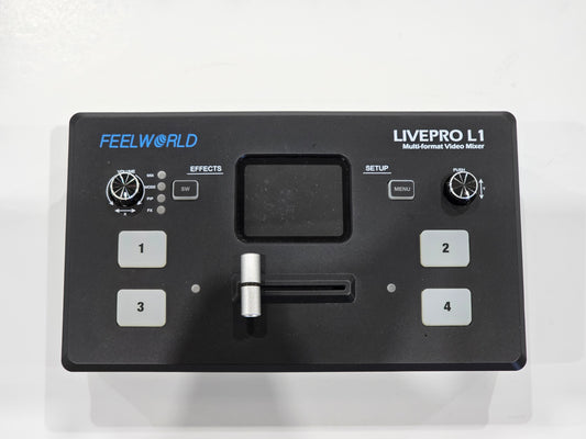 FeelWorld LIVE PRO L1 V1 Quad HDMI Multi-Format Mixer Switcher